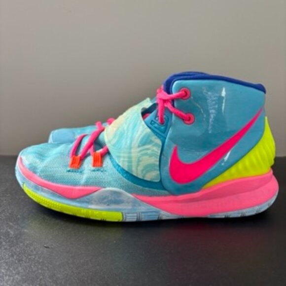 Nike Other - Nike Kyrie Irving 6 Pool Baltic Blue Shoes Sneakers CZ4686-409 Size 6Y